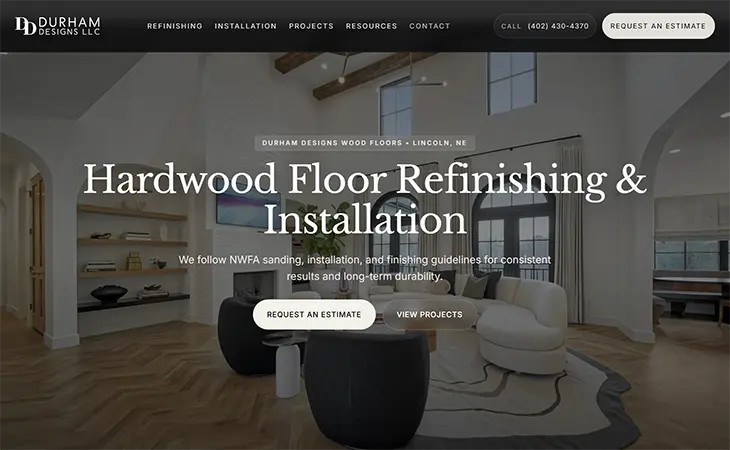 Durham Designs Homepage