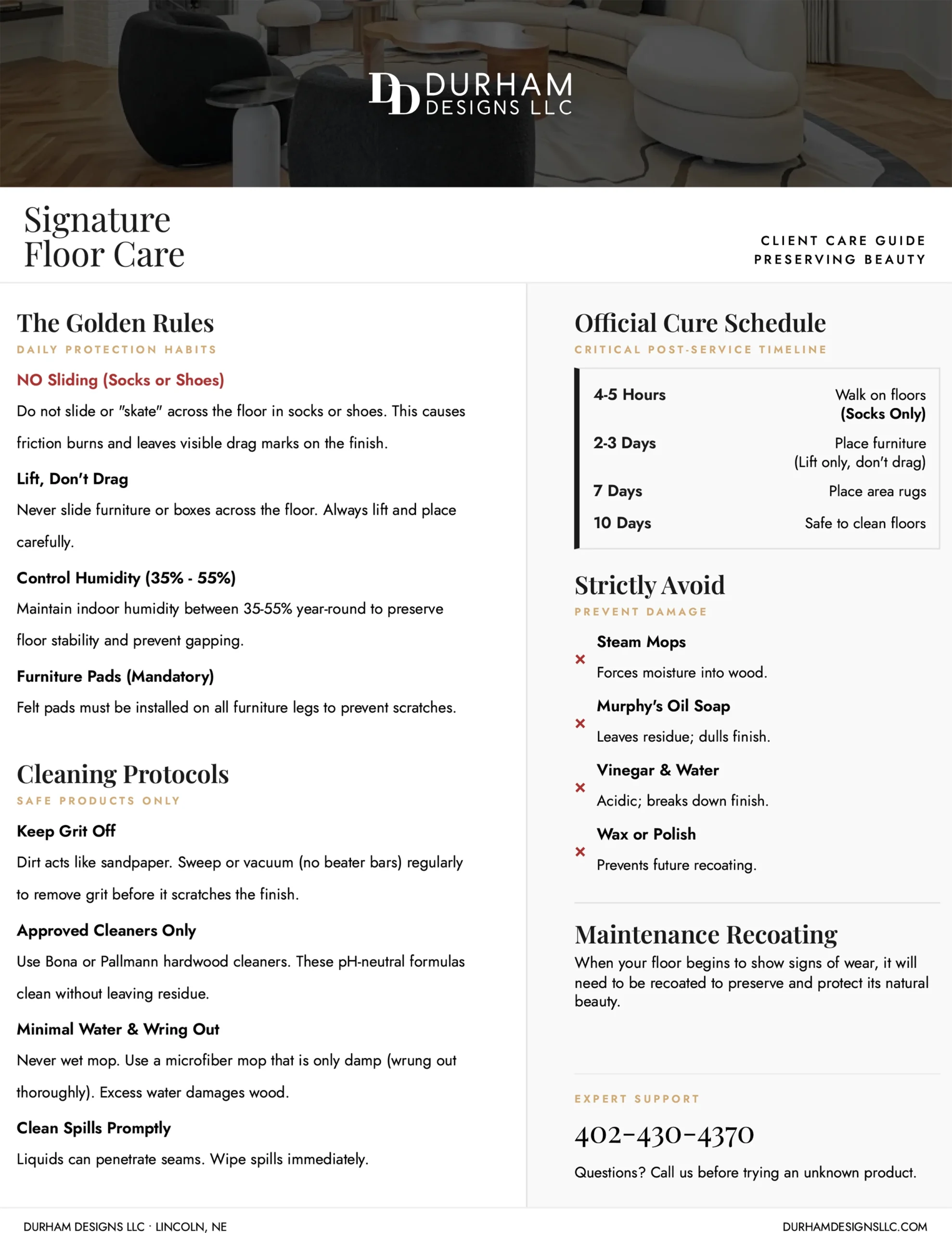 Durham Floor Care Guide